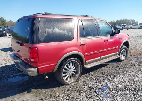 2001 Ford Expedition Eddie Bauer из США, поврежденный, VIN 1FMPU18L81LB63952